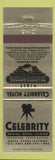 Matchbook Cover - Celebrity Musuem Hotel Casino Motorcycle Museum Deadwood SD