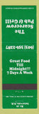 Matchbook Cover - Scarecrow Pub Grill Intervale NH