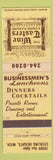 Matchbook Cover - Wine Casters Restaurant Sterling Heights MI