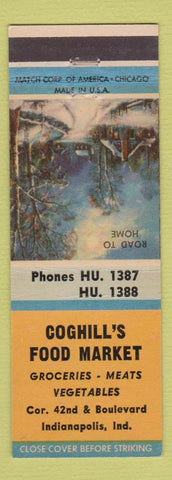 Matchbook Cover - Coghill's Food Market Indianapolis IN