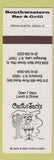 Matchbook Cover - Cactus Jack's Bar Grill Elmsford Mohegan Lake NY