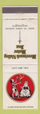 Matchbook Cover - Merrimack Valley Motor Inn North Andover MA