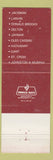 Matchbook Cover - J Murphree Haberdashery Phoenix AZ