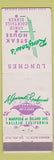 Matchbook Cover - Renfrow's Steak House Vallejo CA