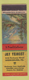 Matchbook Cover - Jay Yeingst Pencil Collector Harrisburg PA