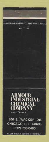 Matchbook Cover - Armour Industrial Chemical Company Chicago IL
