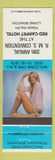 Matchbook Cover - RMS Convention 1979 Milwaukee WI pinup blue band