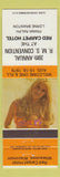 Matchbook Cover - RMS Convention 1979 Milwaukee WI pinup orange band