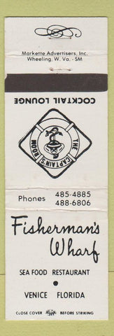 Matchbook Cover - Fisherman's Wharf Venice FL WEAR