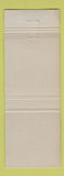 Matchbook Cover - Knotty Pine Restaurant Tavern London ON green