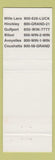 Matchbook Cover - Grand Casino Players Club Biloxi Gulfport Mille Lacs Avoyelles