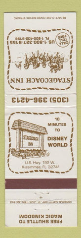Matchbook Cover - Stagecoach Inn Kissimmee FL