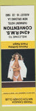 Matchbook Cover - RMS Convention 1982 New Orleans LA pinup yellow band