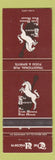 Matchbook Cover The Unicorn Irish Rovers Free House Calgary AB Aurora Toronto ON