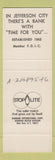 Matchbook Cover - Exchange National Bank Jefferson City MO
