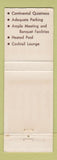 Matchbook Cover - Lincoln Inn Lincoln Park MI Abraham