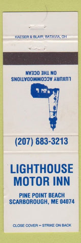 Matchbook Cover - Lighthouse Motor Inn Scarborough ME