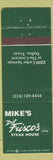Matchbook Cover - Mike's Del Frisco's Steak House Dallas TX