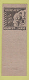 Matchbook Cover - Yeingst's Barber Shop Carlisle PA Cocker Spaniel