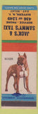 Matchbook Cover - Jack and Sammy's Taxi Suffern NY Boxer