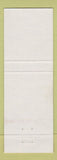 Matchbook Cover - Mei Lam Lau Skowhegan Augusta ME