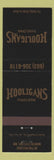 Matchbook Cover - Hooligan's Restaurant North Conway NH