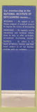 Matchbook Cover - White Mountain Cleaners Laundry North Conway NH WEAR