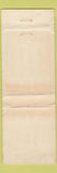 Matchbook Cover - Tony and Lyle's Landing Restaurant Smith River CA POOR
