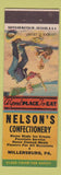 Matchbook Cover - NElson's Confectionery Millersburg PA