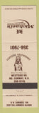 Matchbook Cover - Michael's Mountainside North Conway NH WEAR