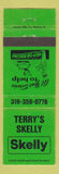 Matchbook Cover - Terry's Skelly oil gas IA?