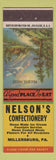 Matchbook Cover - Nelson's Confectionery Millersburg PA