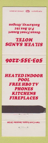 Matchbook Cover - Silver Sands Motel Rockaway OR