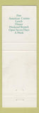 Matchbook Cover - Que Sara Alexandria VA STAINED