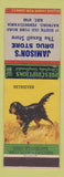 Matchbook Cover - Jamison Drug Store Hatsboro PA Rexall Retriever
