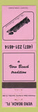 Matchbook Cover - Menu Restaurant Vero Beach FL