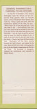 Matchbook Cover - Frances Tavern Restaurant New York City