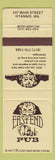 Matchbook Cover - East End Pub Hyannis MA Cape Cod