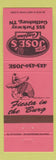 Matchbook Cover - Jose's Cantina Gatlinburg TN Mexican