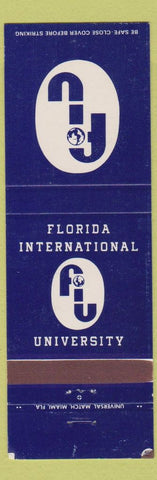 Matchbook Cover - Florida International University