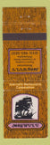 Matchbook Cover - Moshulu Restaurant Philadelphia PA