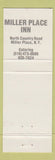 Matchbook Cover - Original Elk Hotel Restaurant Port Jefferson NY