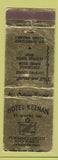 Matchbook Cover - Hotel Keenan Fort Wayne IN WEAR