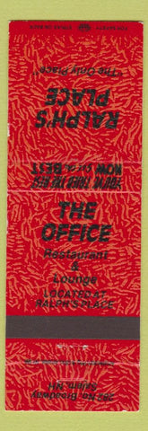 Matchbook Cover - Ralph's Place Salem NH