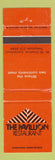 Matchbook Cover - Pavilion Restaurant Cheshire CT