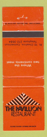 Matchbook Cover - Pavilion Restaurant Cheshire CT