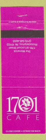 Matchbook Cover - 1071 Cafe Philadelphia PA