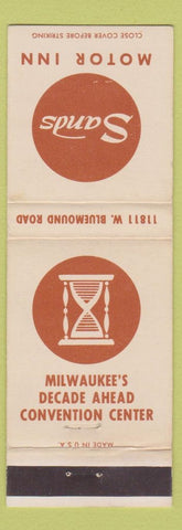 Matchbook Cover - Sands Motor Inn Milwaukee WI