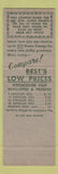 Matchbook Cover - S&H Green Stamps Best Photo Service Syracuse NY