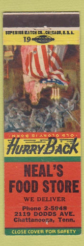 Matchbook Cover - Neal's Food Store Chattanooga TN
